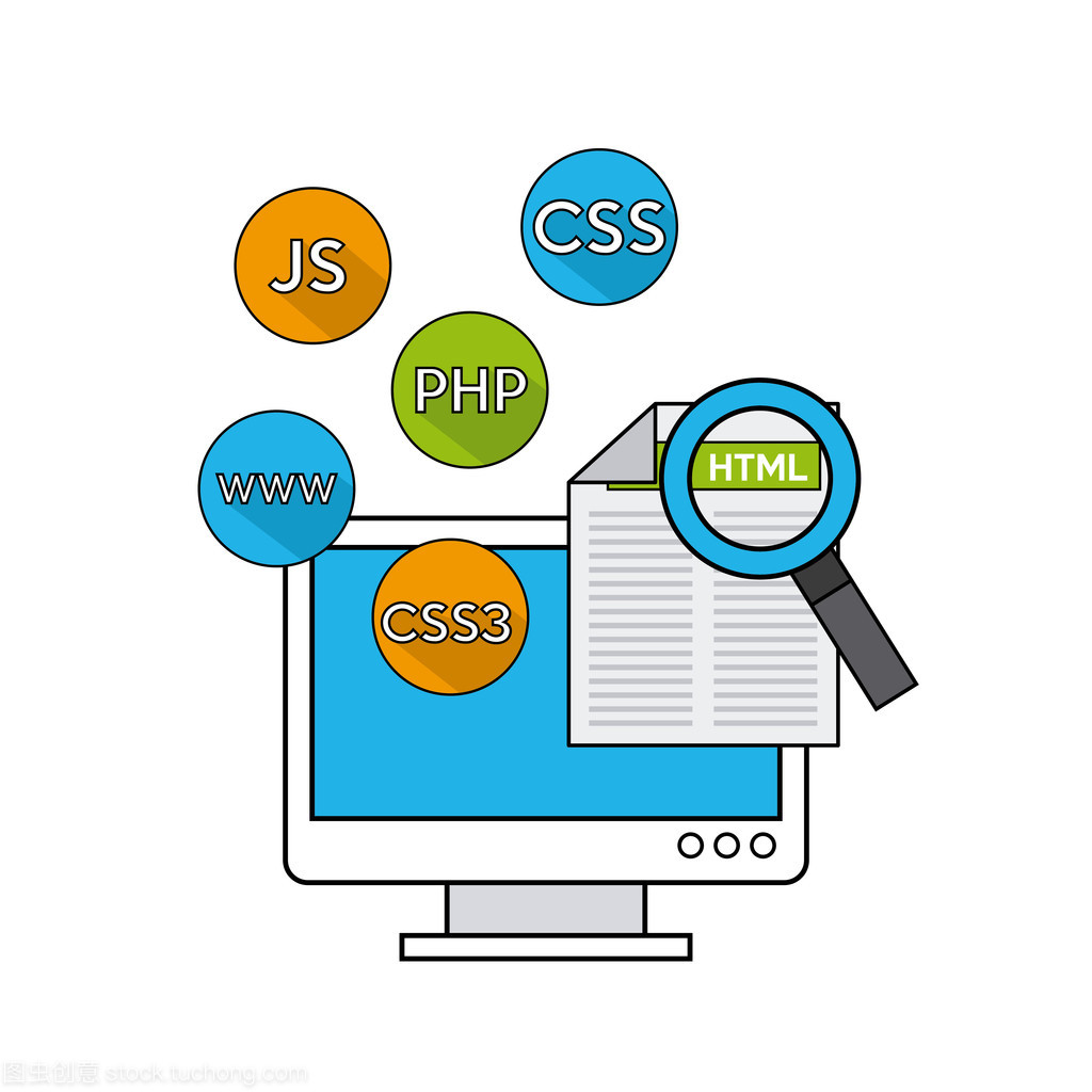 軟件編程語言圖標(biāo) 無聲的視覺語言與品牌標(biāo)識(shí)